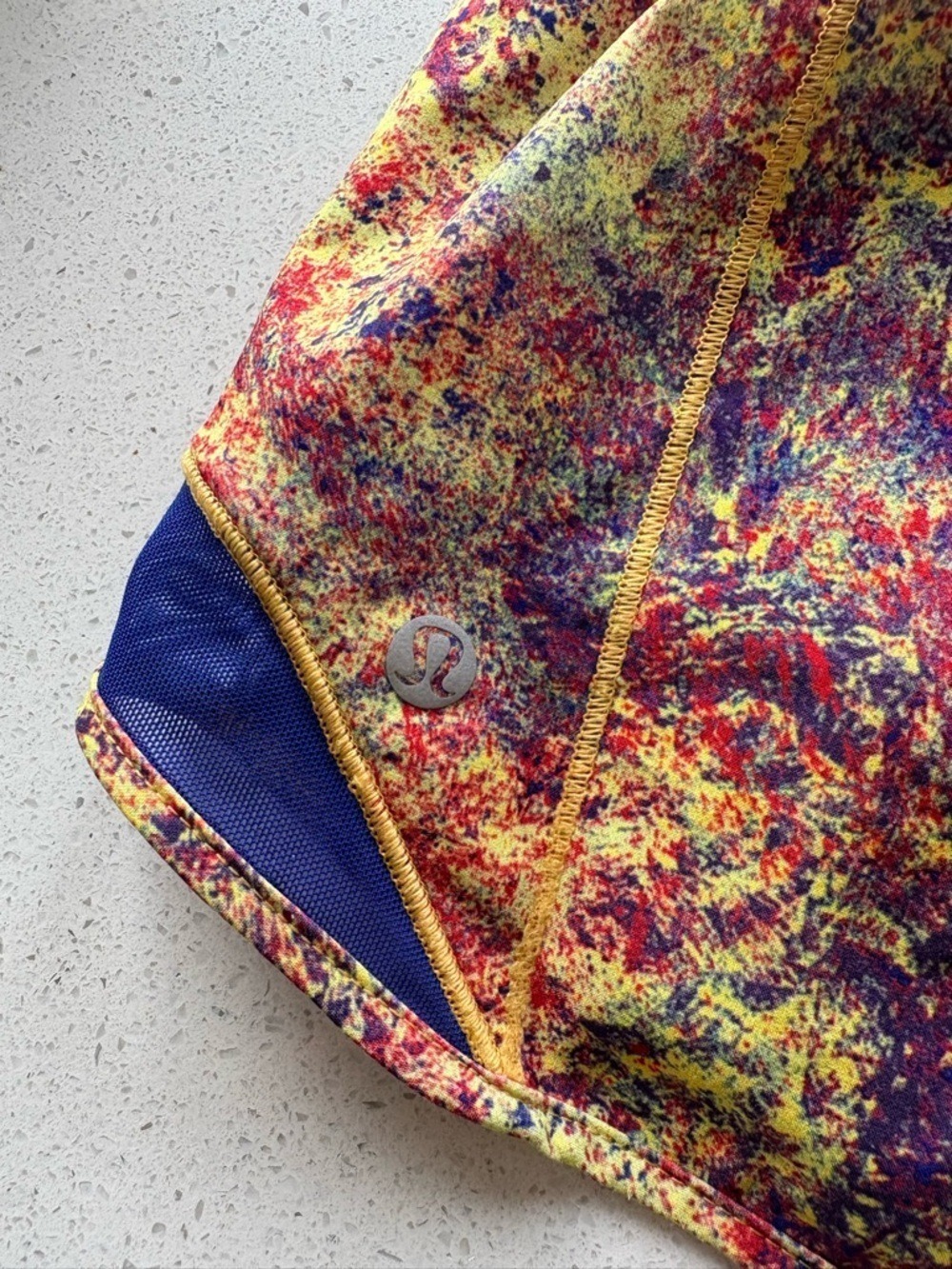 Lululemon SeaWheeze 2019 Hotty Hot Shorts in a limited edition print